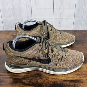 Nike Flynit Lunar 1 Colorful Womens 554388-308 Running Shoes Size 8.5